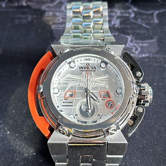 Invicta Star Wars X-Wingmen Watch #26718 Limited Edition 485/1977 Collectible - Picture 2 of 5